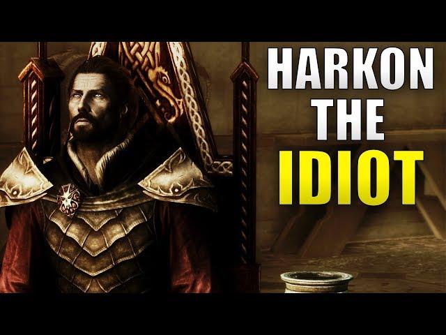 Why Harkon Is An IDIOT - Skyrim Dawnguard Vampire Lore