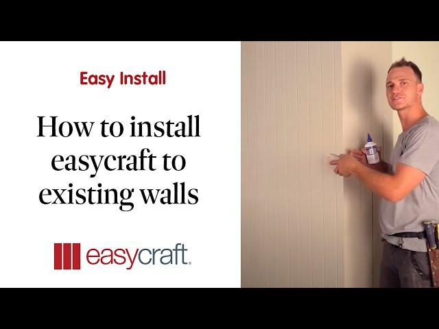 Easycraft DIY 1 - Installing easyVJ to an existing wall with Kyal & Kara