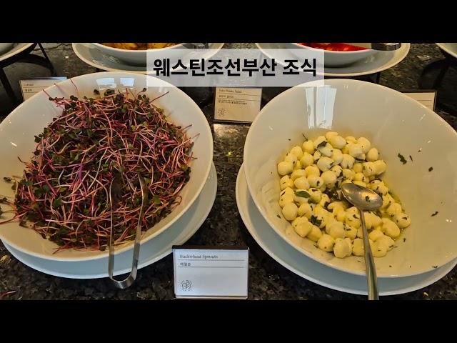 부산여행 - 웨스틴조선부산 조식(빵만 세접시 가득먹음-프렌치토스트 미포함...)