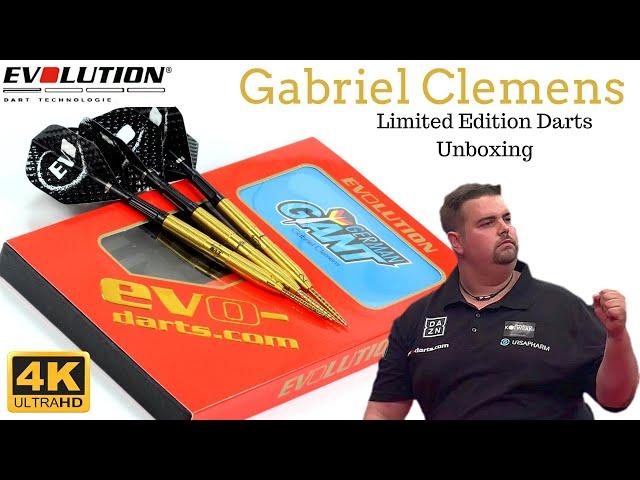 Evolution Gabriel Clemens Limited Edition Darts Unboxing In 4K Ultra HD