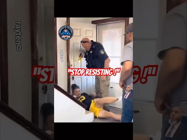 Disruptive Woman Tased For Resisting Arrest #shortvideo #shorts