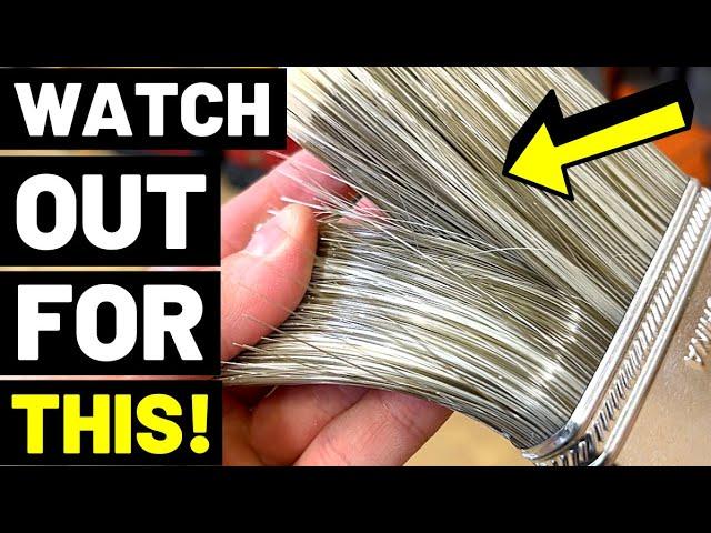 DON'T BUY THE WRONG PAINT BRUSH...Use These Pro Tips To Decide!! (How To Choose Paint Brushes Pt.1)