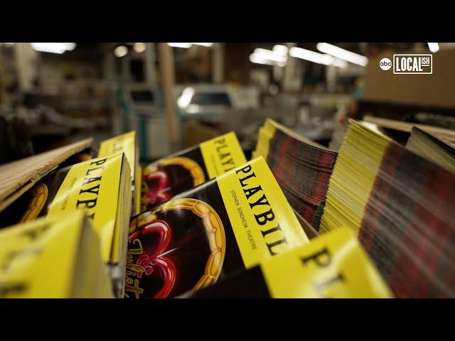 Tour the printing plant where all of Broadway's Playbills are made