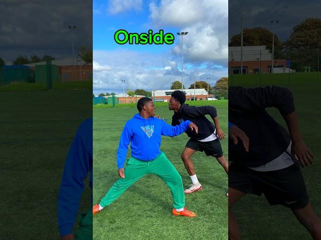 POV: How offsides work in Sunday League️ #football #footballshorts