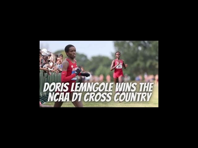 Doris Lemngole Wins the NCAA Divison 1 Cross Country Championships 2024