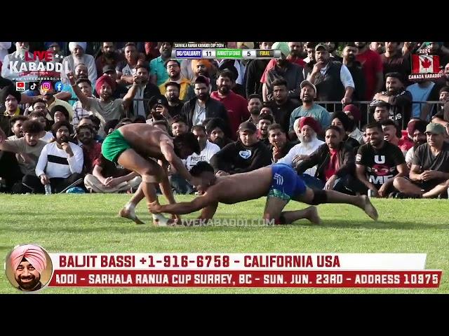 FINAL - BC United Friends VS. Abbotsford Lions - 2024 Canada Kabaddi