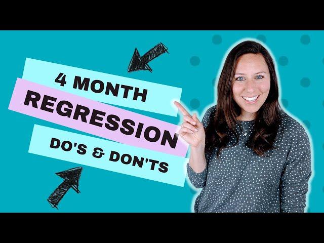 How to survive the 4 month sleep regression