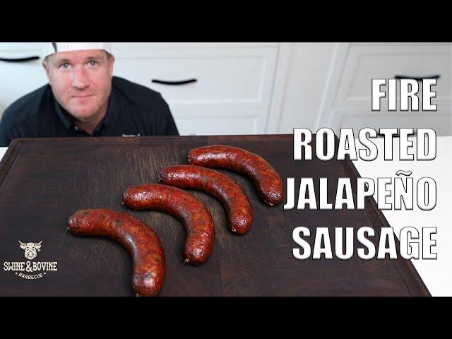 Fire Roasted Jalapeño Sausage | Swine & Bovine Barbecue