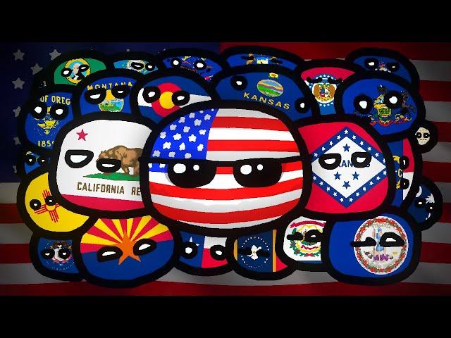 Countryballs: Meet The USA [ Full ]