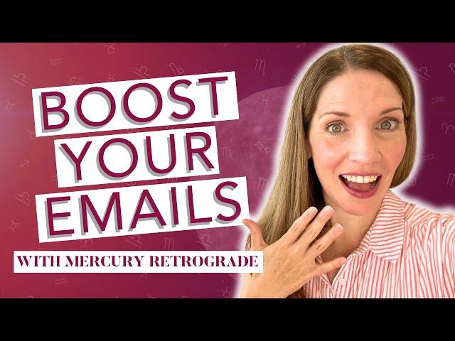 Boost email marketing during Mercury Retrograde