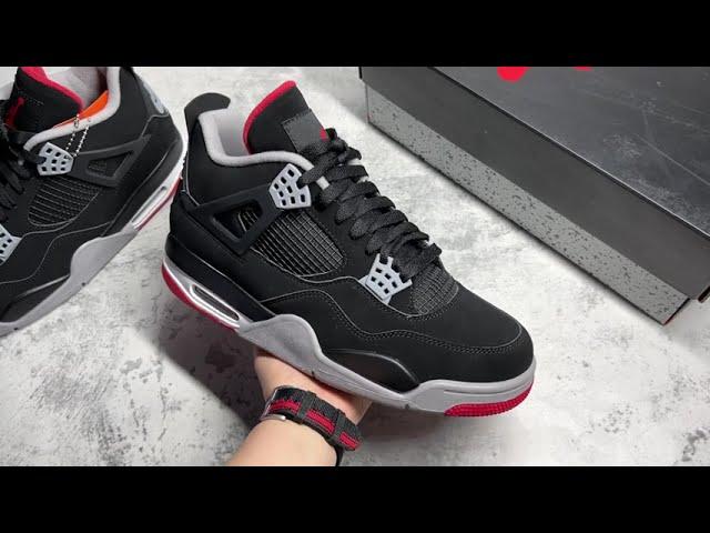 Reps Air Jordan 4 Retro OG Bred