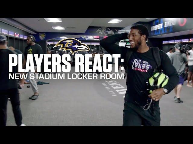 Ravens React to New Stadium Locker Room | Baltimore Ravens