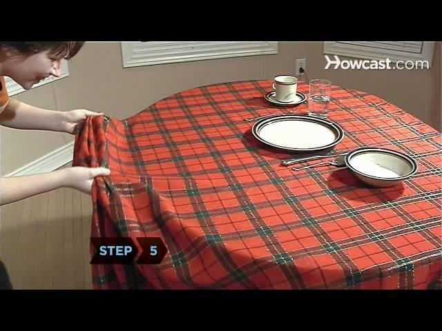 How to Pull Off the Tablecloth Trick