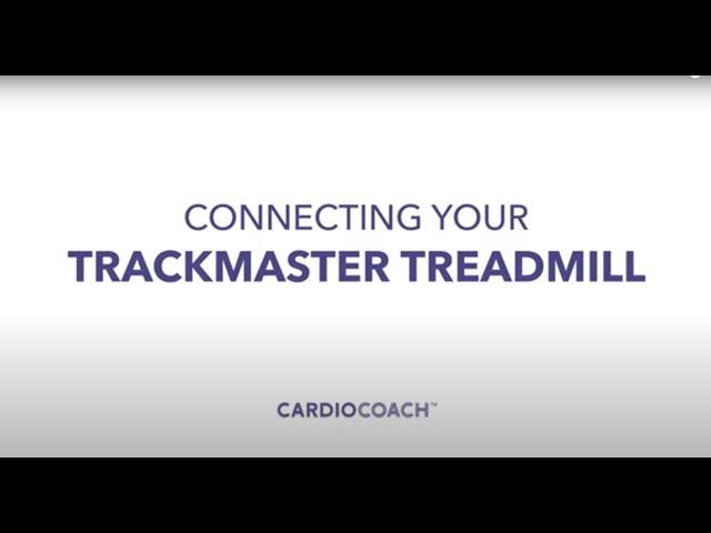 How To Connect a Trackmaster Treadmill to CardioCoach Software