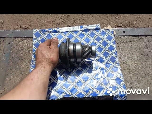 делаем порваный редуктор в самодельном тракторе