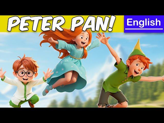 PETER PAN! | Fairy Tales @Qdad#qdad #qdadstories #fairytales