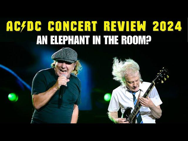 ANGUS ROCKED but BRIAN FLOPPED: ACDC Live Concert Review 2024