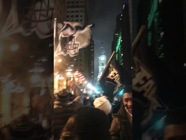 Philadelphia Eagles Win Super Bowl Celebration On Broad Street