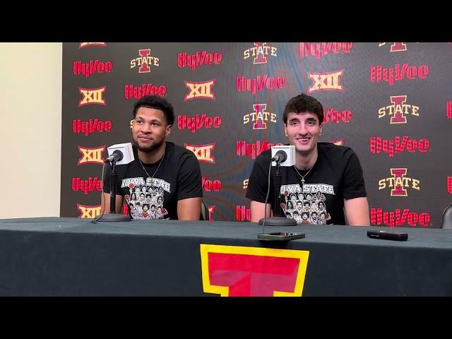 Iowa State players talk NCAA Tournament bid