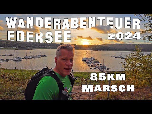 24 Stunden Wanderabenteuer Edersee 2024 / ein hartes Brett