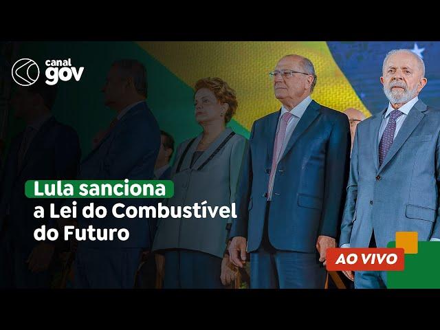  Lula sanciona a Lei do Combustível do Futuro