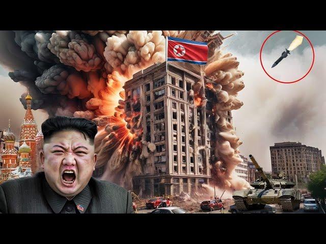 HAPPENING TODAY! GREAT TRAGEDY, Kim Jong Un's Presidential Palace Destroyed by Advanced US Missiles