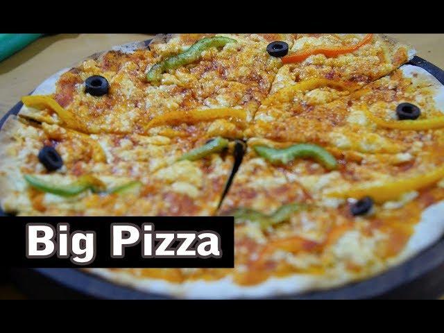 how to make Big pizza | funnett | Raajnett