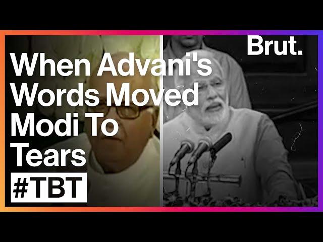 When Advani’s Words Moved Modi To Tears
