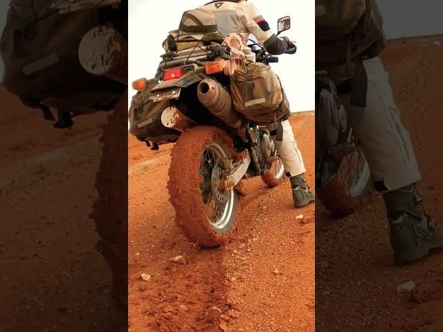 Bit slippery  #mototrip #mototravel #au #outback #mud #moto #adv #traveller #trip #apustralia #fun