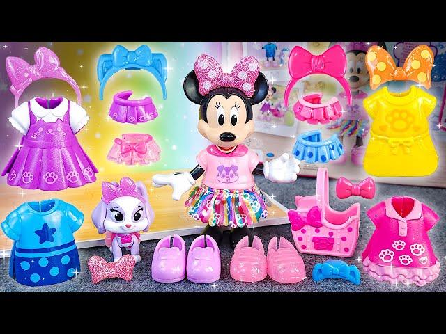 Satisfying with Unboxing Disney Minnie Mouse Toys Collection Review, Minnie Fashion Closet | ASMR