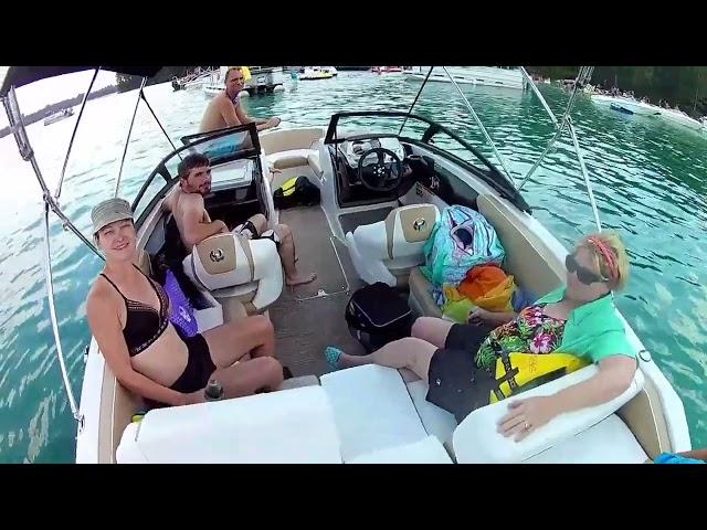 Music Video for "IT'S a CLEAR LAKE PARTY while CRUISING DOWN THE INLAND WATERWAY!"