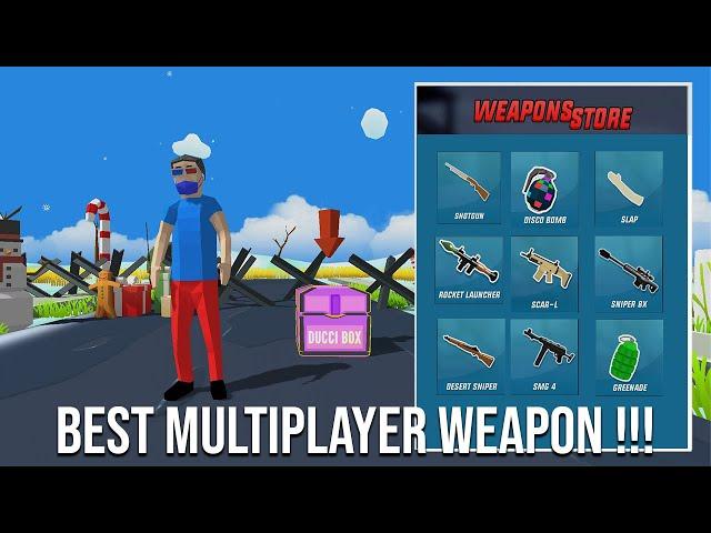 Dude Theft Wars The Best Weapon For Multiplayer !!! 