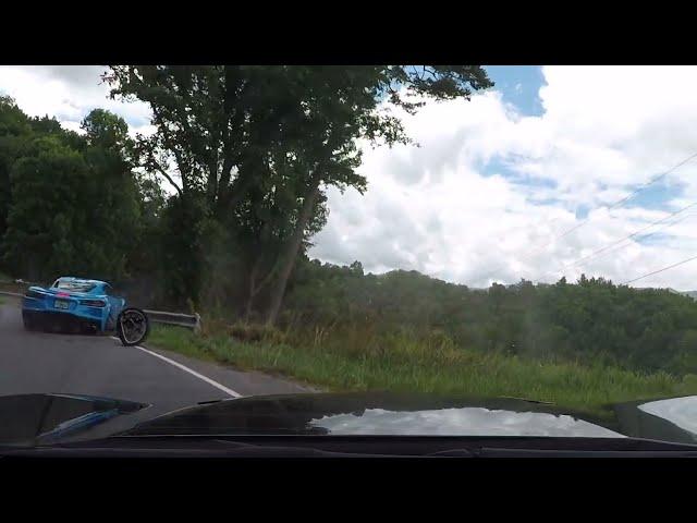 C8 corvette crash on tail of the dragon