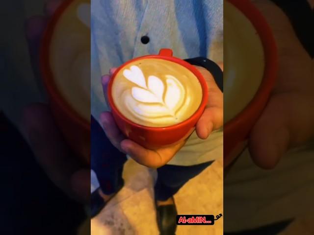 Cappuccino with Tulip Art...