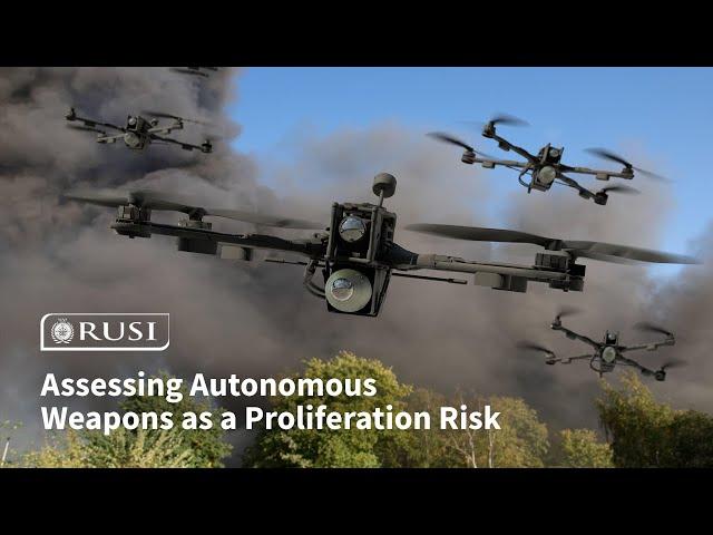 Assessing Autonomous Weapons as a Proliferation Risk