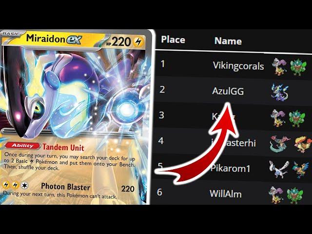 I'm Loving Miraidon In The Surging Sparks Format - Tournament Run