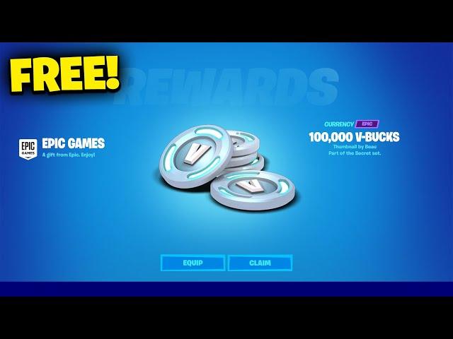 How to Get FREE VBUCKS in Fortnite 2024!