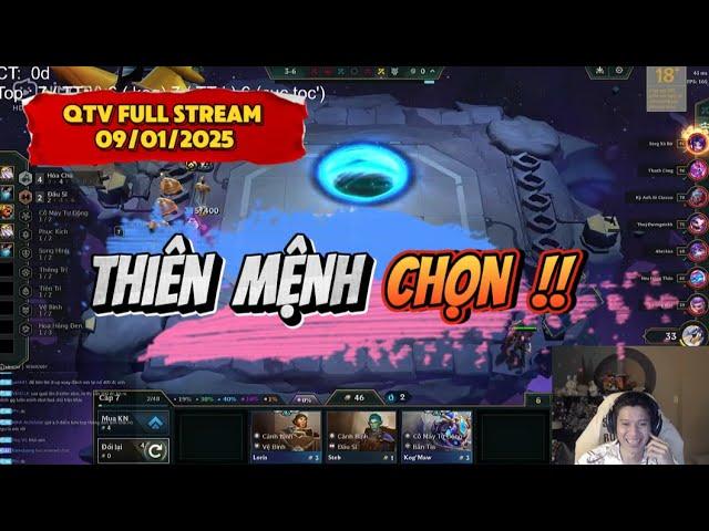 QTV full stream 09/01/2025: Thiên mệnh gọi