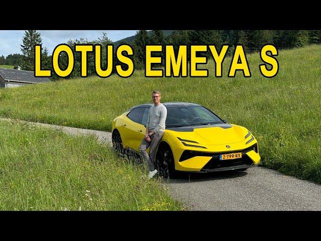 Provkörning Lotus Emeya S – kör fort och laddar snabbt