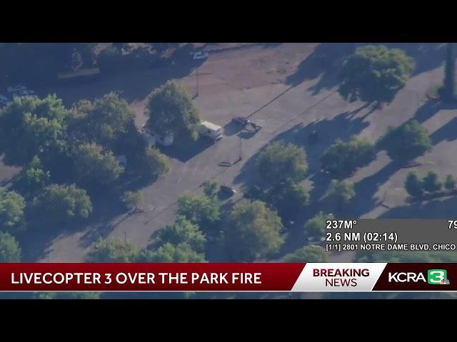 LIVE | LiveCopter 3 is over the Park Fire, which is now California's largest wildfire since 2021