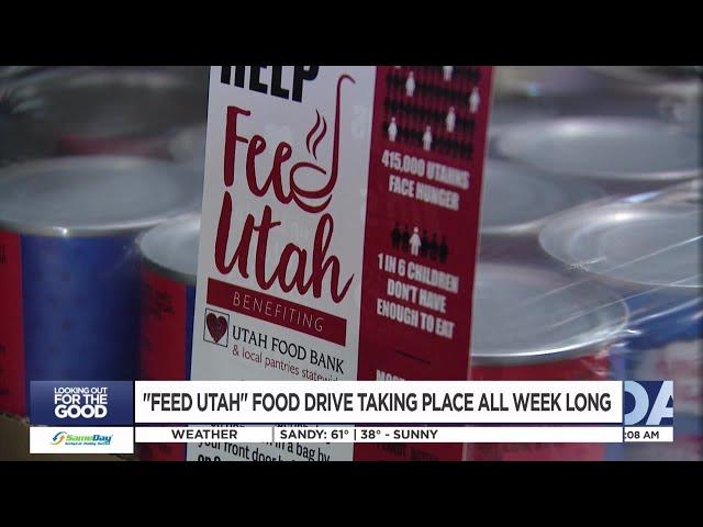 Looking Out for the Good: 'Feed Utah' food drive helps families fight hunger