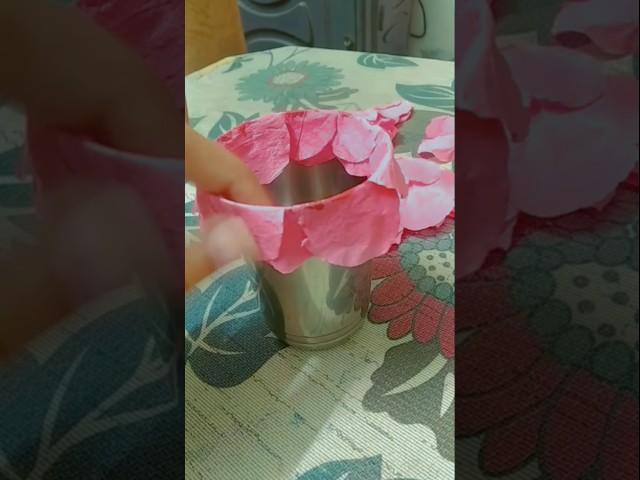 Diy  rose  flower   #  Crafter Kashish # diy # short