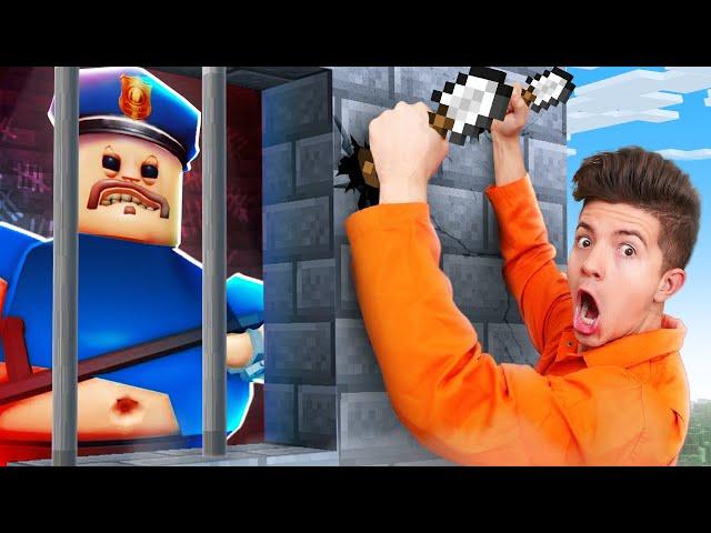 Escaping BARRYS IMPOSSIBLE PRISON in Minecraft!