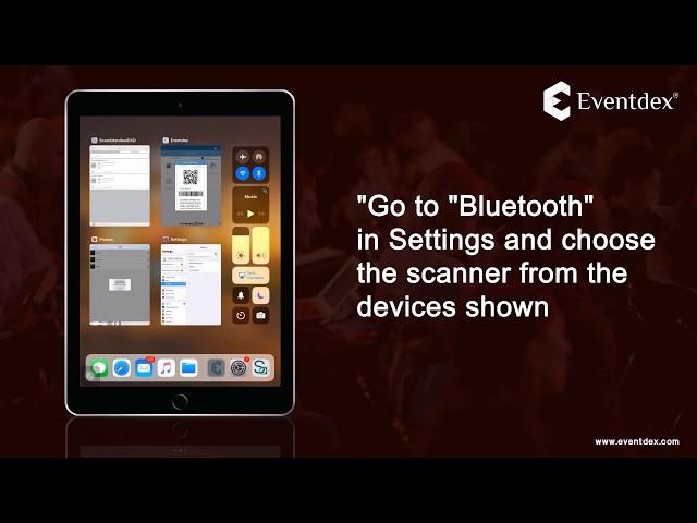 Pairing Socket Scanner CHS8Q with Eventdex's Lead Retrieval App