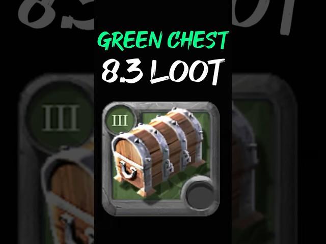 8.3 Loot In Green Chest?!  #albiononline #shorts