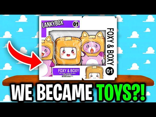 FOXY & BOXY Become TOYS IN ROBLOX! (BE A TOY GAME!)