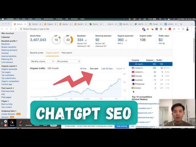 ChatGPT SEO Strategy: How I Increased SEO Traffic by 445% With ChatGPT