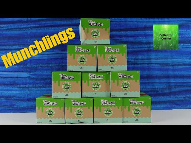 Festive Fare Disney Munchlings Blind Box Plush Unboxing