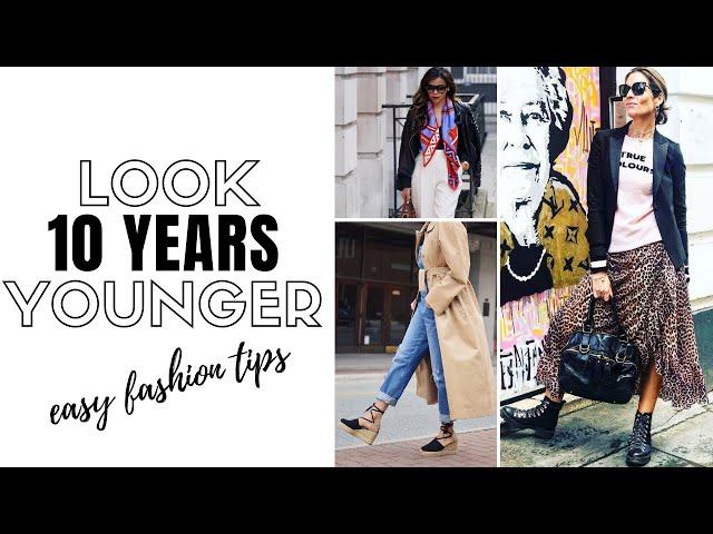 6 Style Tips To Look 10 Years Younger (Over 40) - fashion trends 2020