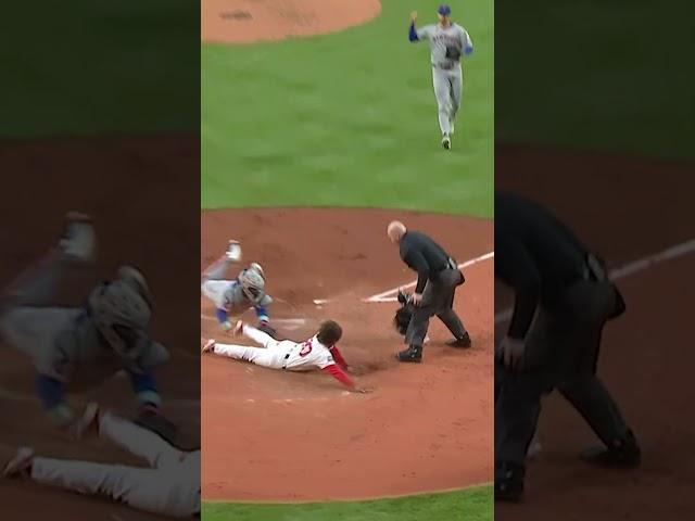 Brandon Nimmo with the LASER! 
